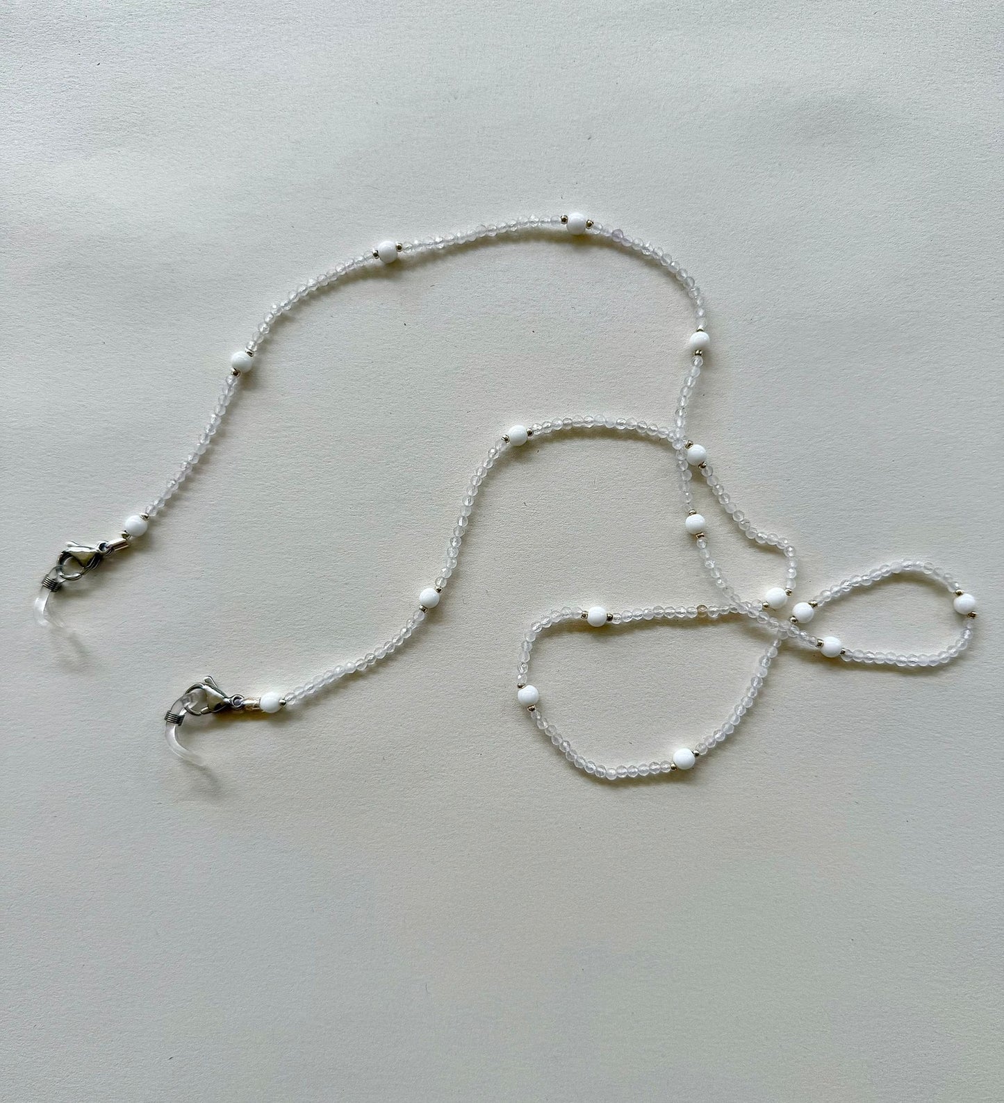 Brillenkette Weiss